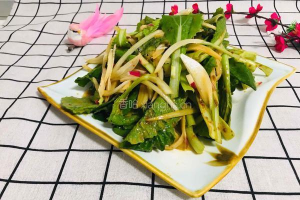 酱拌小白菜的做法图解10