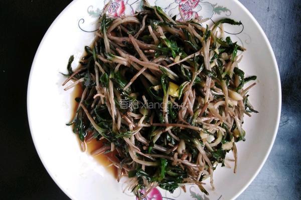 凉拌甜韭菜之生机盎然的做法图解4