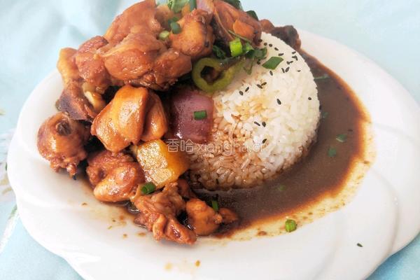 鸡腿土豆盖浇饭的做法图解10