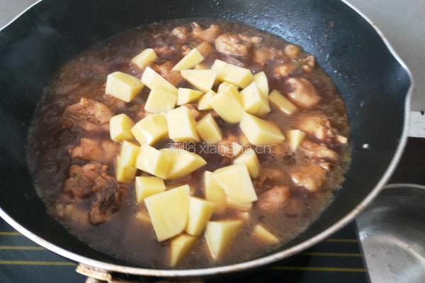 鸡腿土豆盖浇饭的做法图解8