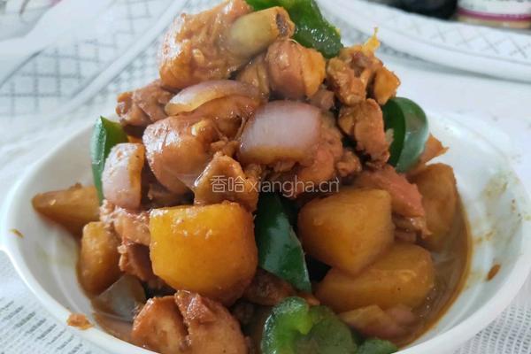 鸡腿土豆盖浇饭的做法图解11