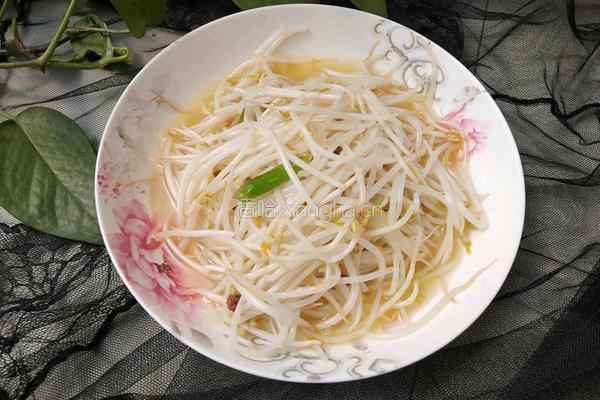 清炒豆芽的做法图解5