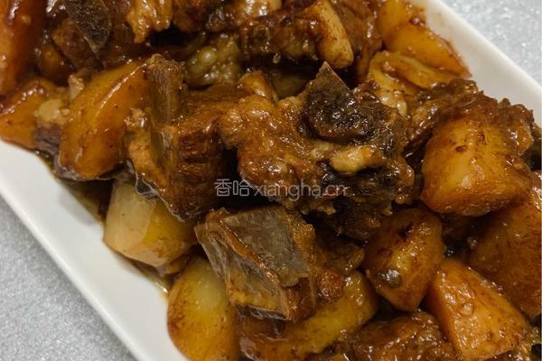 红烧排骨土豆