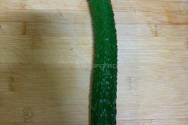 牛筋面拌黄瓜（麻酱）的做法图解2