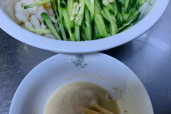 牛筋面拌黄瓜（麻酱）的做法图解11
