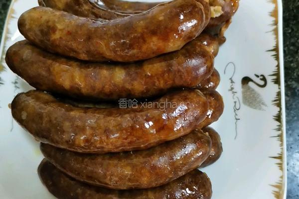 自制鲜肉烤肠的做法图解19