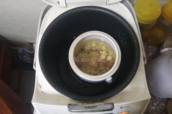 桂圆莲子茶的做法图解3