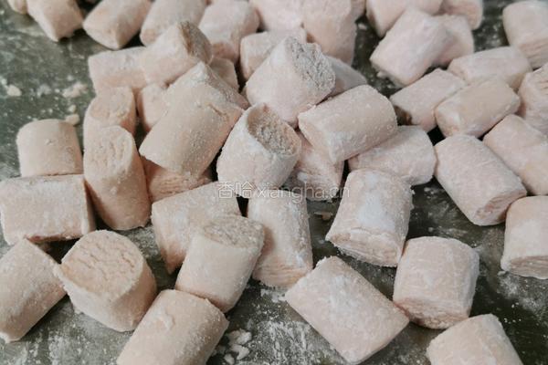 手工彩色芋圆的做法图解10