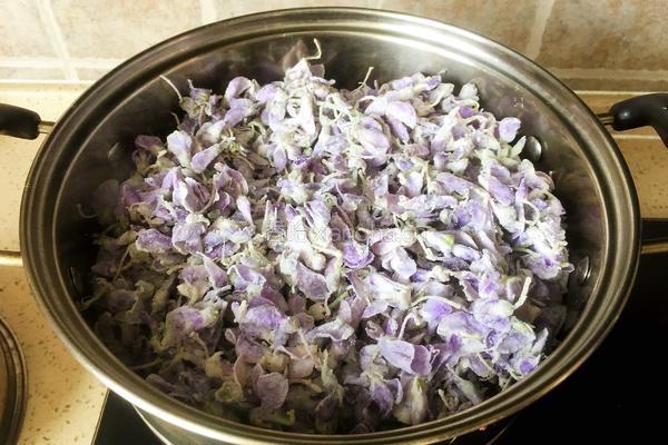 蒸鲜葛花的做法图解6