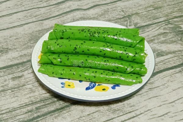 芹菜芝麻鸡蛋饼的做法图解11