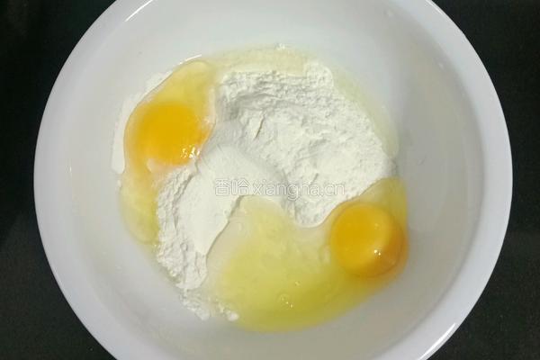 芹菜芝麻鸡蛋饼的做法图解5