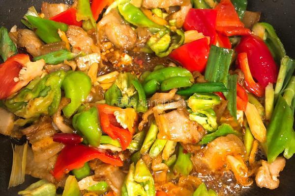辣炒回锅肉的做法图解12