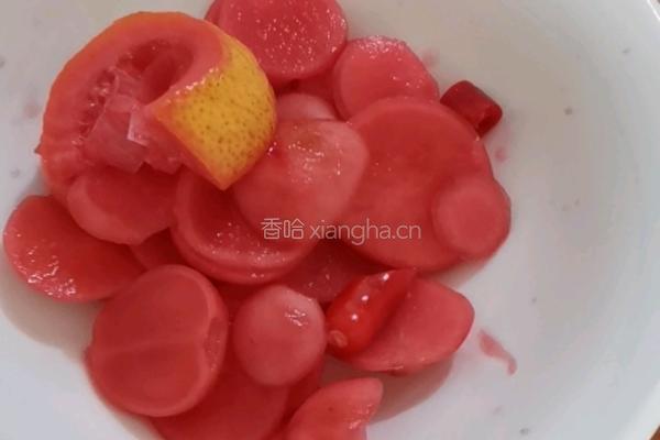 柠檬腌樱桃萝卜的做法图解7