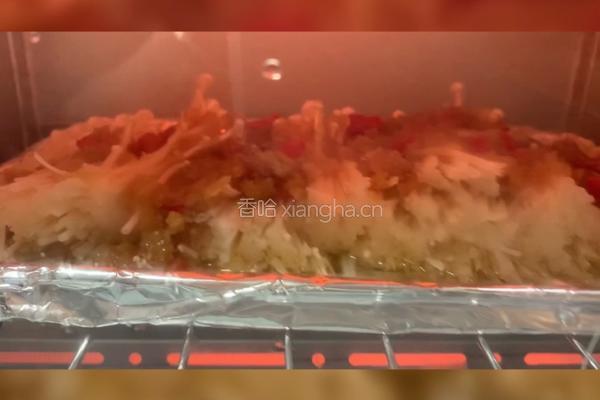 家庭版蒜蓉金针菇的做法图解4