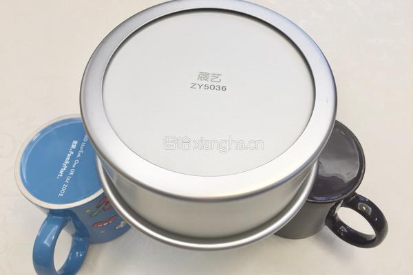 抹茶戚风蛋糕（六寸）的做法图解17