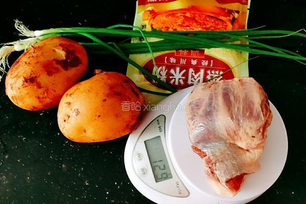 土豆粉蒸牛腱的做法图解2