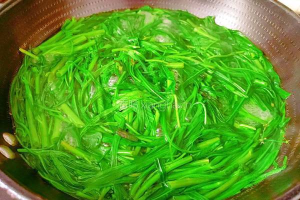 花生拌空心菜的做法图解5