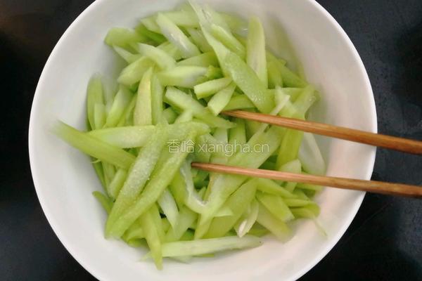 辣炒芥兰的做法图解4