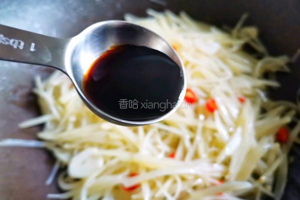 醋溜土豆丝的做法图解7