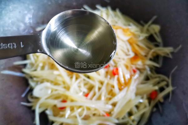 醋溜土豆丝的做法图解8