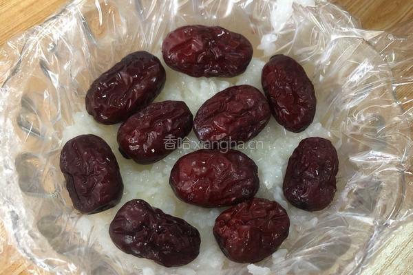 红枣豆馅切糕的做法图解6