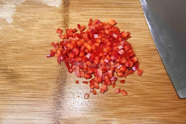 槐花肉未炒饭的做法图解3