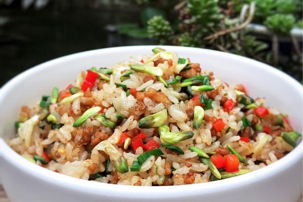 槐花肉未炒饭的做法图解13