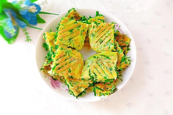 春韭鸡蛋煎饼的做法图解14