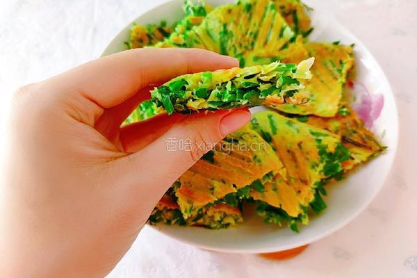 春韭鸡蛋煎饼的做法图解16