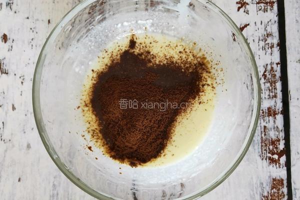 咖啡豆饼干的做法图解1