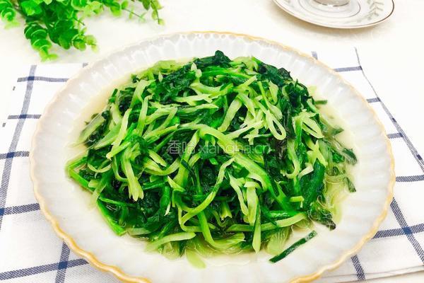 莴苣炒韭菜的做法图解7