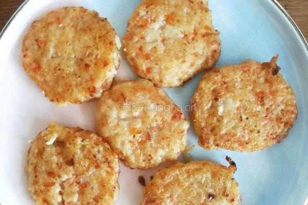 鲜虾饼