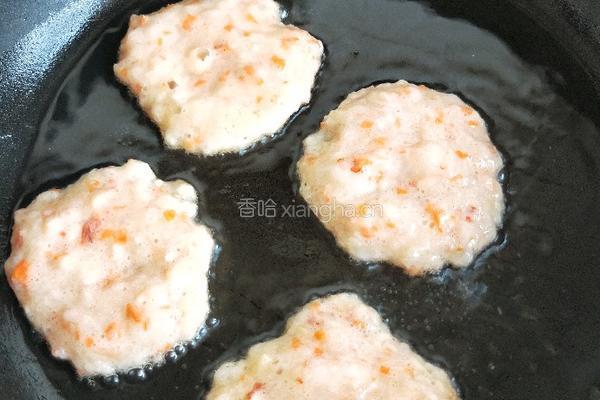 鲜虾饼的做法图解3