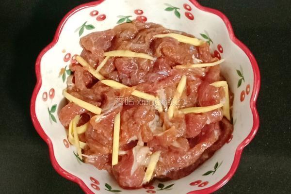 芹菜萝卜炒牛肉的做法图解5