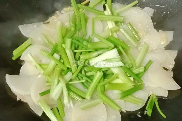 芹菜萝卜炒牛肉的做法图解11