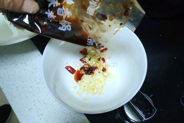 油泼金针菇的做法图解4
