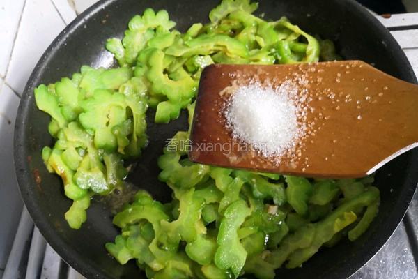 肉片炒苦瓜的做法图解14