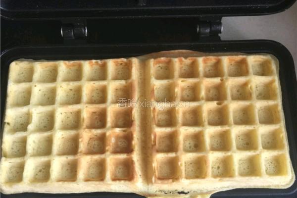 华夫饼的做法图解9