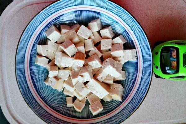 茄汁豆腐汤的做法图解3