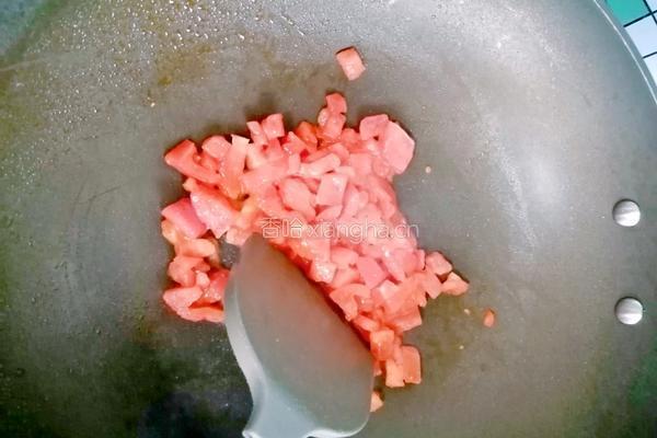 茄汁豆腐汤的做法图解6
