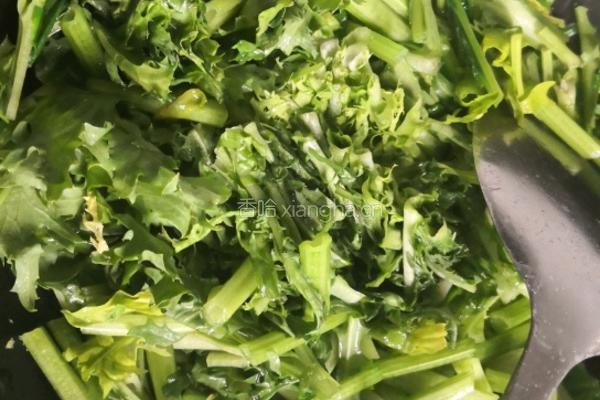 菠菜炒鸡蛋的做法图解4