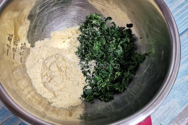 苜蓿菜窝窝头的做法图解4