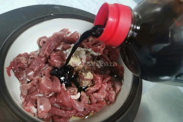 蒜苔炒牛肉的做法图解7