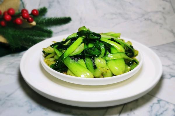爆炒青菜的做法图解10