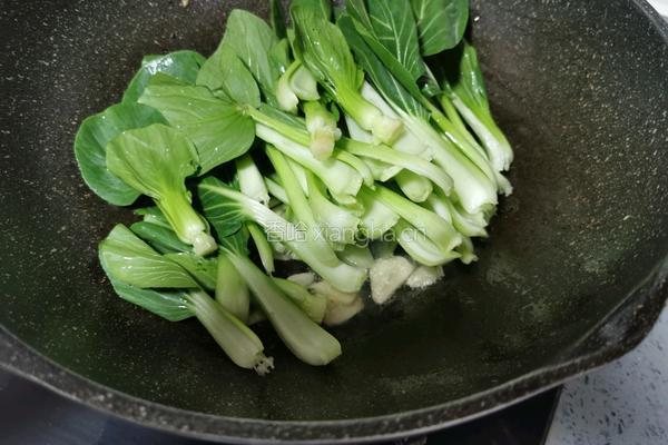爆炒青菜的做法图解5