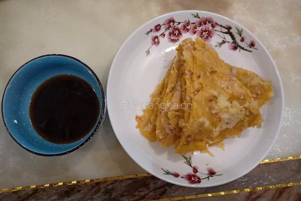 泡菜海鲜饼