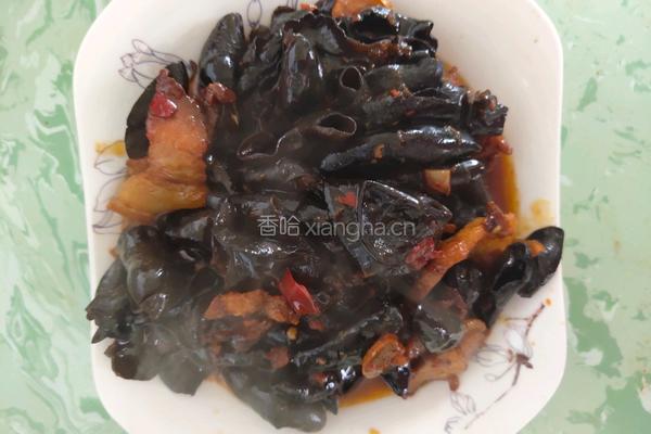 木耳炒肉片的做法图解10