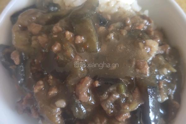 肉沫茄子盖饭的做法图解21