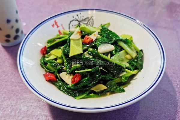 清炒莴笋尖的做法图解8