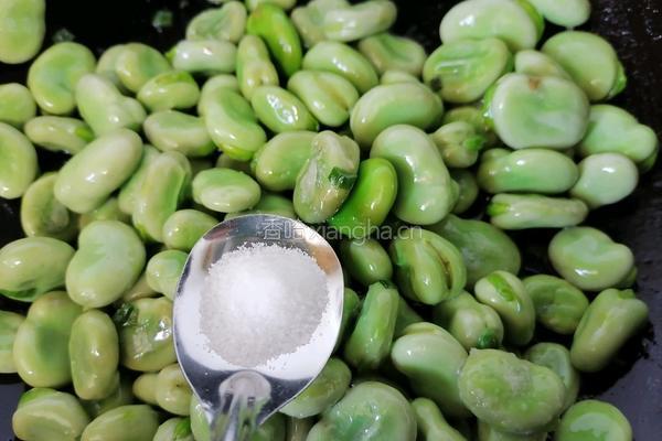 葱油蚕豆的做法图解6